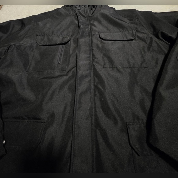CAT Caterpillar Men’s Size 2XL Bedrock Winter Black Jacket EUC - Picture 9 of 12